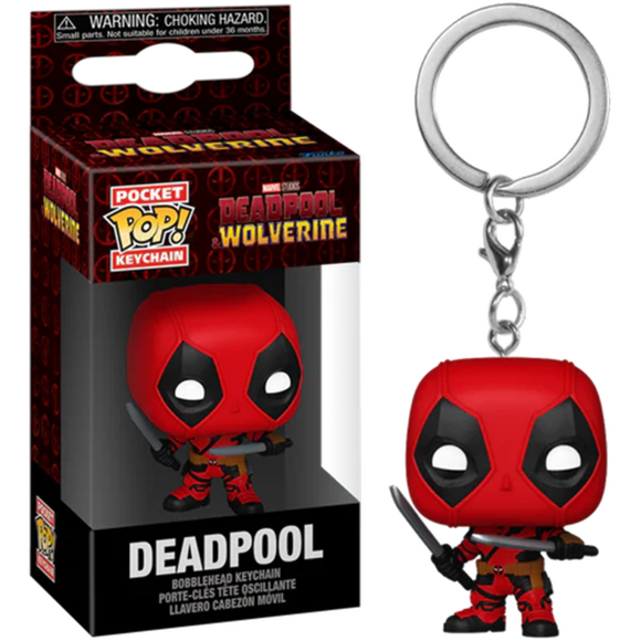 Prolectables - Deadpool & Wolverine - Deadpool Pop! Keychain