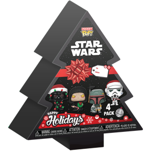 Prolectables - Star Wars - Holiday Tree Box Pocket Pop! 4-Pack
