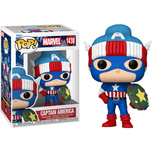 Prolectables - Marvel Comics - Captain America Holiday Pop! Vinyl