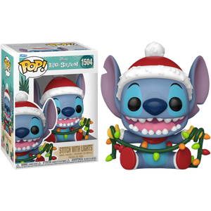 Prolectables - Lilo & Stitch - Stitch with Lights Holiday Pop! Vinyl