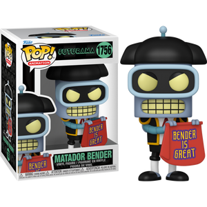 Prolectables - Futurama - Matador Bender Pop! Vinyl