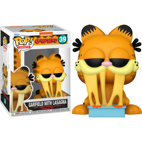 Prolectables - Garfield - Garfield with Lasagna Pan Pop! Vinyl