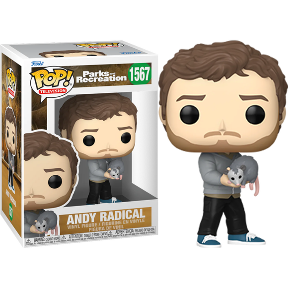 Prolectables - Parks & Recreations: 15th Anniversary - Andy Radical Pop! Vinyl