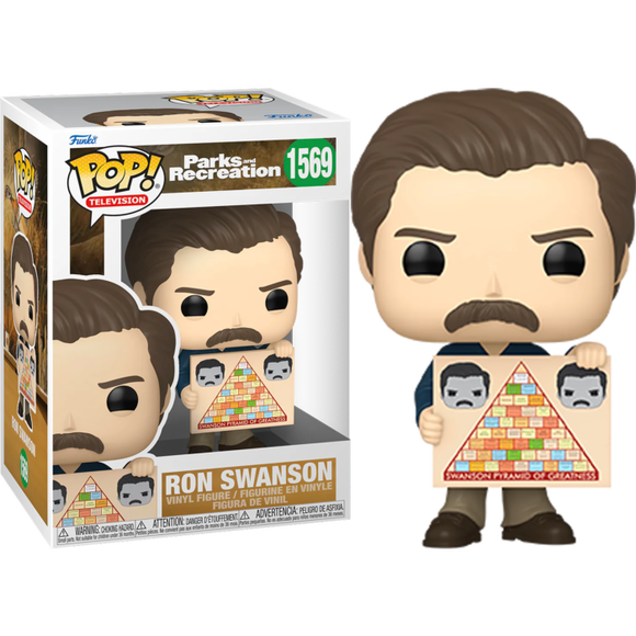 Prolectables - Parks & Recreations: 15th Anniversary - Ron Swanson Pop! Vinyl