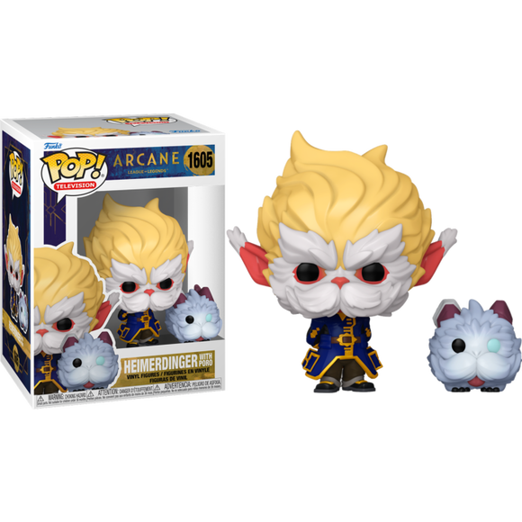 Prolectables - Arcane: League of Legends (TV) - Heimerdinger with Poro Pop! Vinyl