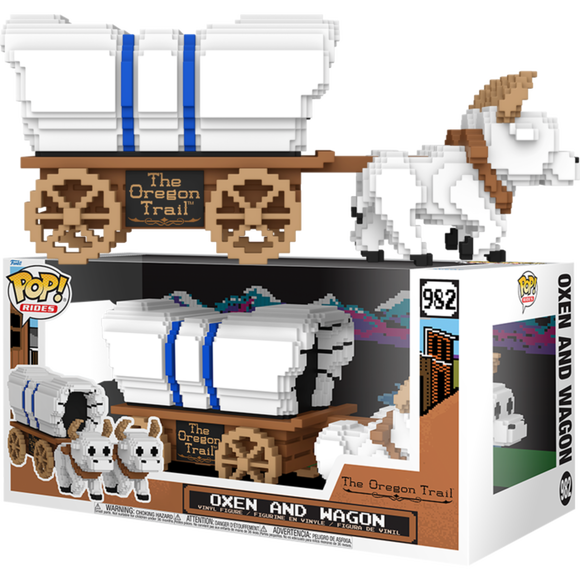 Prolectables - Oregon Trail - Ox & Wagon Pop! Ride