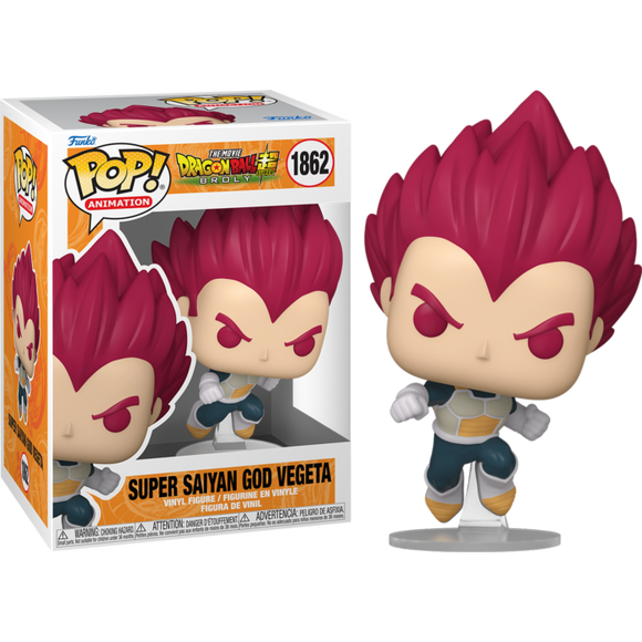 Prolectables - Dragon Ball Super: Broly - Super Saiyan God Vegeta Pop! Vinyl