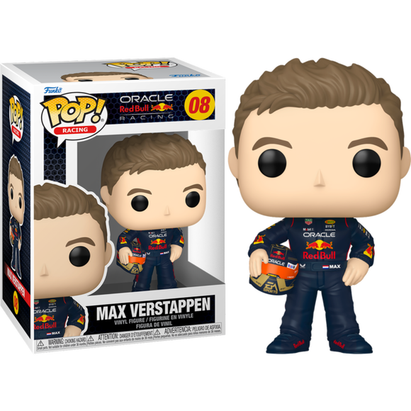 Prolectables - Formula 1 - Max Verstappen with Helmet Pop! Vinyl