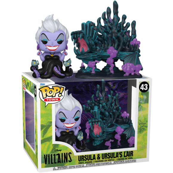 Prolectables - Disney: Villains - Ursula & Ursula's Lair Pop! Town