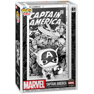 Prolectables - Marvel Comics: 85th Anniversary - CaptainAmerica #1 Pop! Comic Cover