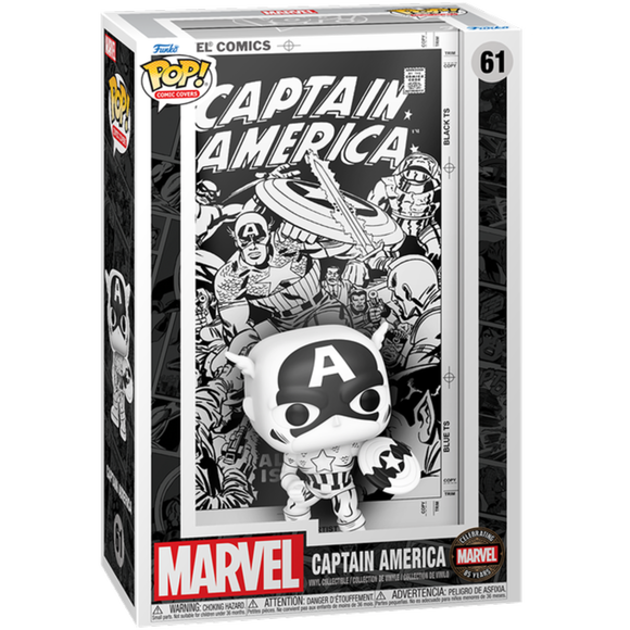 Prolectables - Marvel Comics: 85th Anniversary - CaptainAmerica #1 Pop! Comic Cover