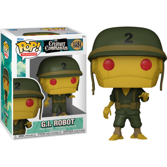 Prolectables - Creature Commandos - G.I. Robot Pop! Vinyl