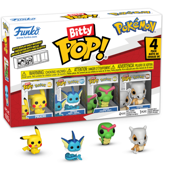 Prolectables - Pokemon - Pikachu Bitty Pop! 4-Pack