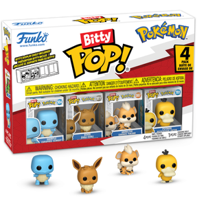Prolectables - Pokemon - Squirtle Bitty Pop! 4-Pack
