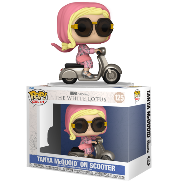 Prolectables - White Lotus - Tanya McQuoid on Scooter Pop! Ride