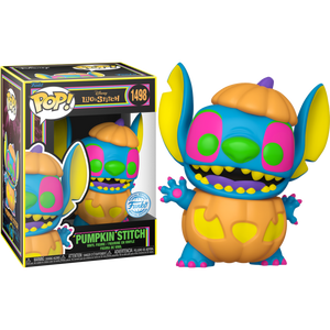 Prolectables - Lilo & Stitch - Pumpkin Stitch US Exclusive Blacklight Pop! Vinyl