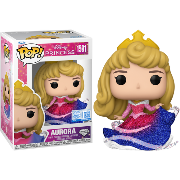Prolectables - Sleeping Beauty - Aurora Sleeping Diamond Glitter Pop! Vinyl