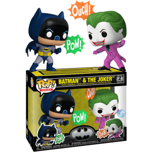 Prolectables - Batman: 85th Anniversary - Batman & Joker (1966) US Exclusive Pop! Vinyl 2-Pack