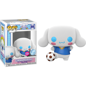 Prolectables - Sanrio - Cinnamoroll (with Soccer Ball) Flocked Pop! Vinyl