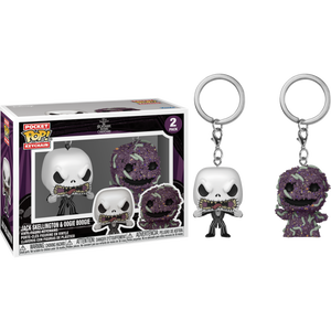 Prolectables - Nightmare Before Christmas - Jack & Oogie Boogie Pop! Vinyl Keychain [2 Pack]