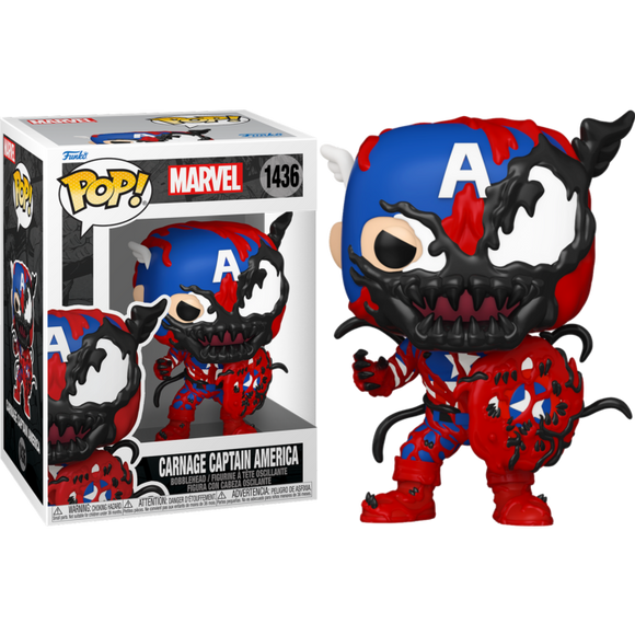 Prolectables - Marvel: Carnageized - Captain America Pop! Vinyl