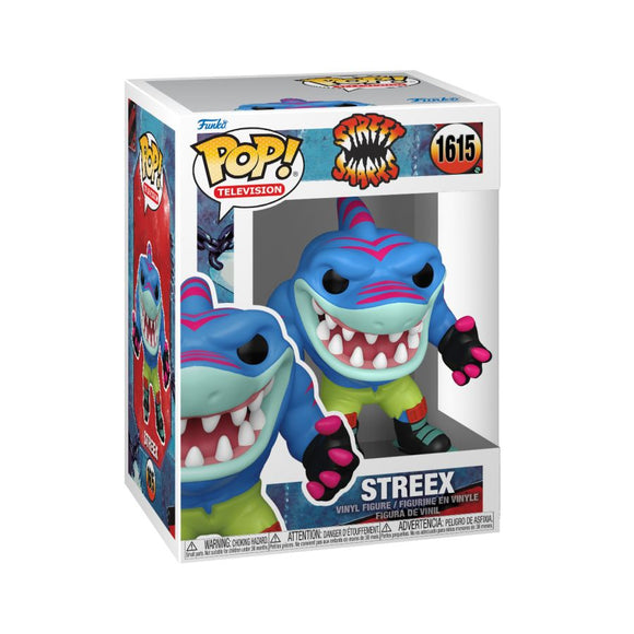 Prolectables - Street Sharks - Streex Pop! Vinyl