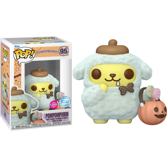 Prolectables - Sanrio - Pompompurin (Halloween) Flocked Pop! Vinyl