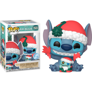 Prolectables - Lilo & Stitch - Stitch Unwrapping Gift Pop! Vinyl