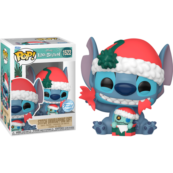 Prolectables - Lilo & Stitch - Stitch Unwrapping Gift Pop! Vinyl