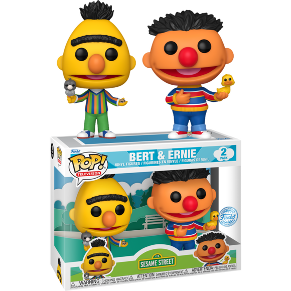 Prolectables - Sesame Street - Bert & Ernie Pop! Vinyl 2-Pack