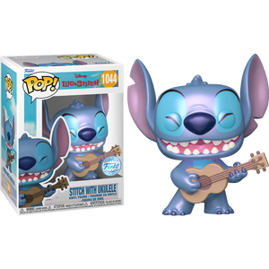 Prolectables - Lilo & Stitch - Stitch with Ukelele Pearlescent Pop! Vinyl