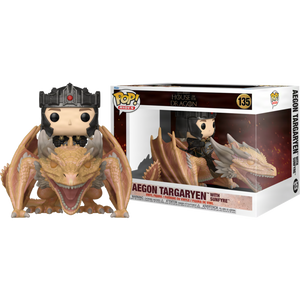 Prolectables - House of the Dragon - Aegon Targaryen with Sunfyre Pop! Ride