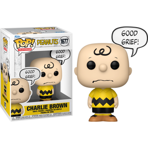 Prolectables - Peanuts - Charlie Brown "Good Grief" Pop! Vinyl