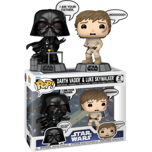 Prolectables - Star Wars - Darth Vader & Luke Skywalker Pop! Sayings 2-Pack