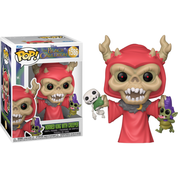 Prolectables - The Black Cauldron - Horned King with Creeper Pop! Vinyl
