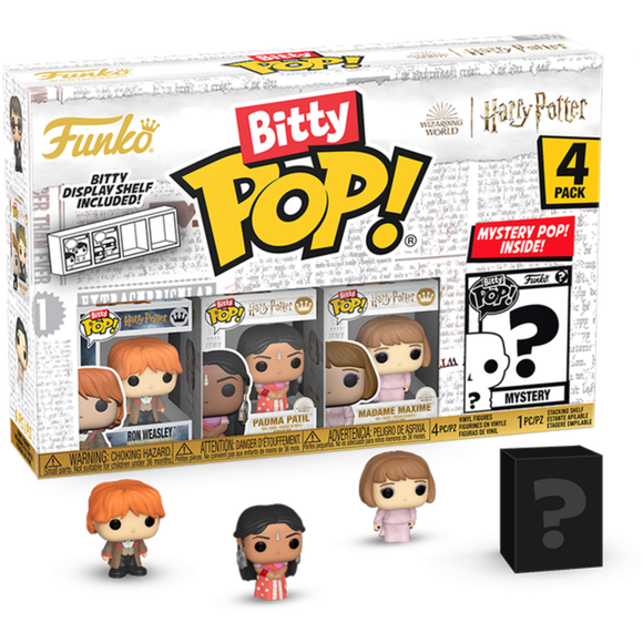 Prolectables - Harry Potter: Goblet of Fire - Ron Bitty Pop! 4-Pack