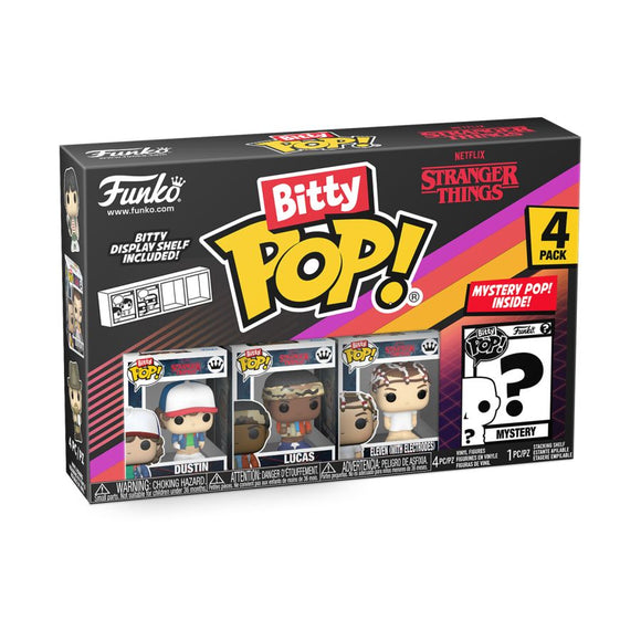Prolectables - Stranger Things - Dustin Bitty Pop! 4-Pack