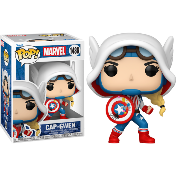 Prolectables - Marvel Comics: Gwen-Verse - Cap-Gwen Pop! Vinyl