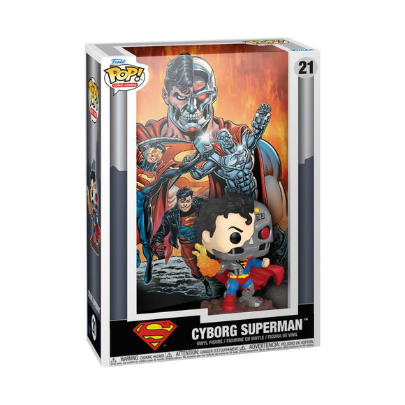 Prolectables - DC Comics - Cyborg Superman Pop! Comic Cover