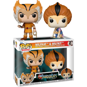 Prolectables - Thundercats - Wilykat & Wilykit Pop! Vinyl 2-Pack