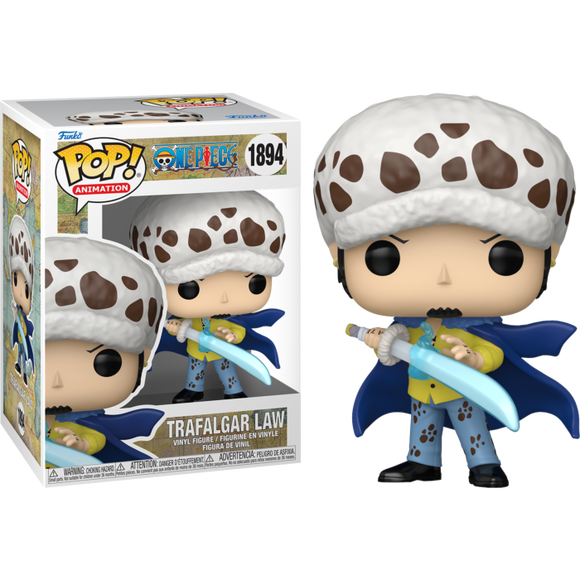 Prolectables - One Piece - Trafalgar Law with Blue Anesthesia Pop! Vinyl