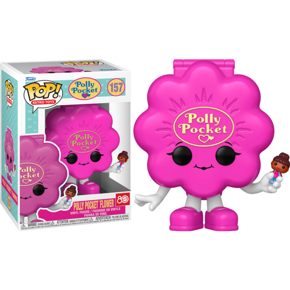 Prolectables - Retro Toys: Polly Pocket - Flower Shell (Pink) Pop! Vinyl
