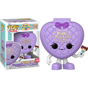 Prolectables - Retro Toys: Polly Pocket - Heart Shell (Purple) Pop! Vinyl