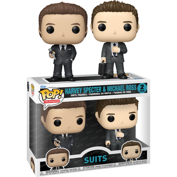 Prolectables - Suits - Harvey & Michael Pop! Vinyl 2-Pack