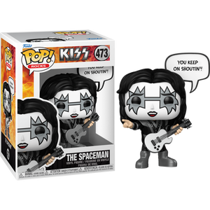 Prolectables - KISS - The Spaceman (Rock & Roll All Night) Pop! Vinyl Sayings
