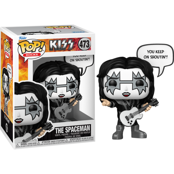 Prolectables - KISS - The Spaceman (Rock & Roll All Night) Pop! Vinyl Sayings
