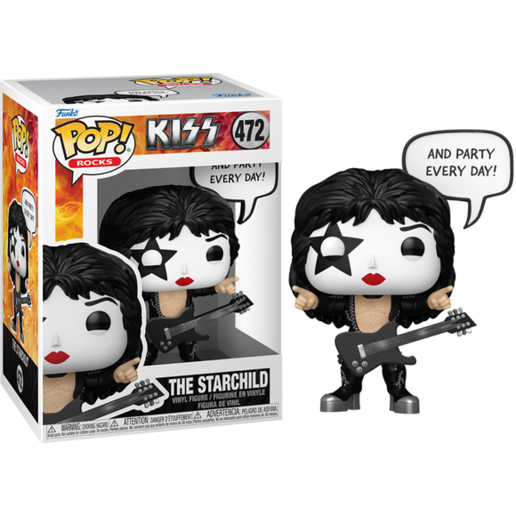 Prolectables - KISS - The Starchild (Rock & Roll All Night) Pop! Vinyl Sayings