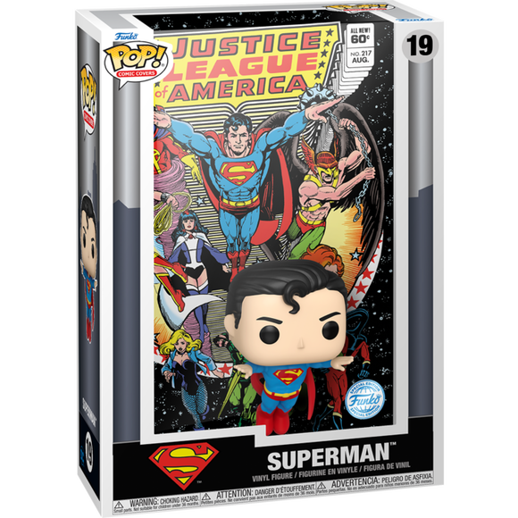 Prolectables - DC Comics - Superman (Justice League of America #217) Pop! Comic Cover