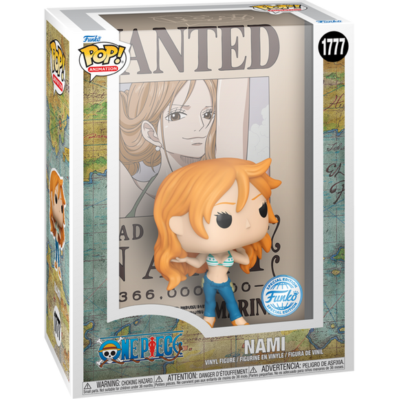 Prolectables - One Piece - Nami Wanted Poster US Exclusive Pop! Cover