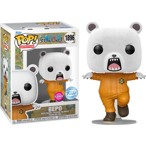 Prolectables - One Piece - Bepo Flocked Pop! Vinyl